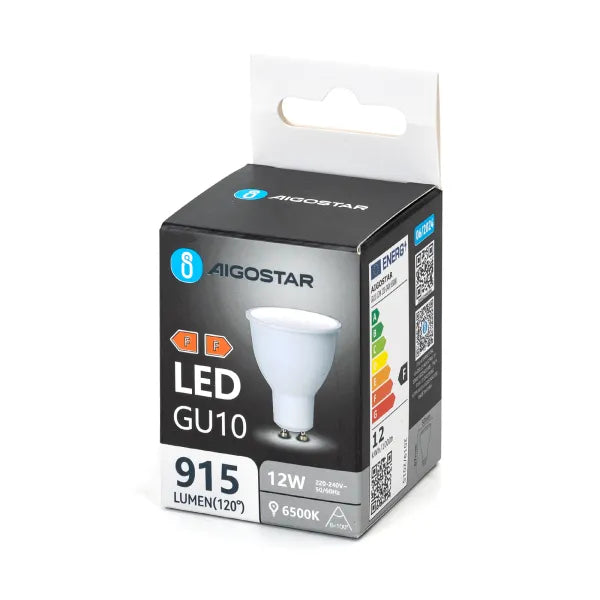 Faretto LED GU10 12W 6500K Bianco freddo