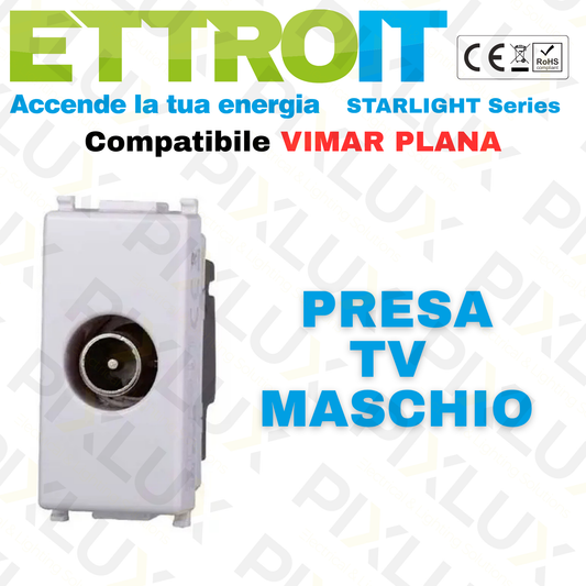 Presa TV maschio