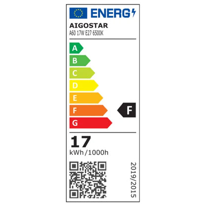 Lampadina LED E27 17W 6500k