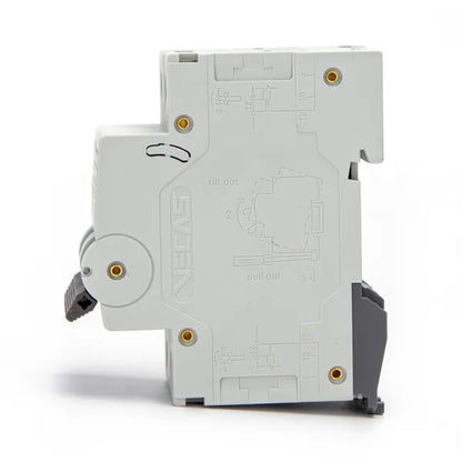 Interruttore magnetotermico 2P 32A C  grigio