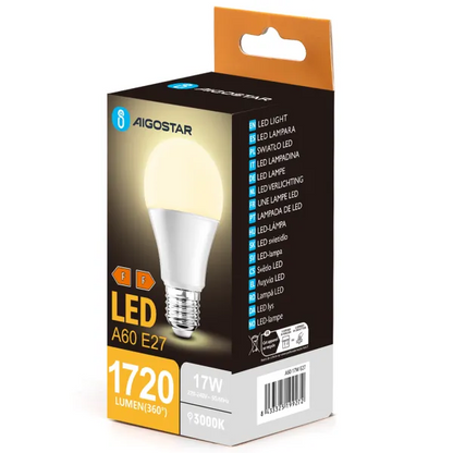 Lampadina LED E27 17W 3000k