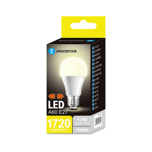 Lampadina LED E27 17W 4000k