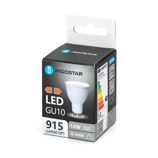 Faretto LED GU10 12W 6500K Bianco freddo