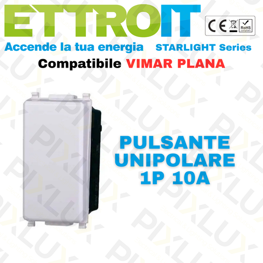 Pulsante unipolare 16A