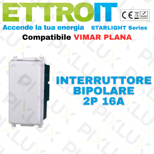 Interruttore bipolare 16A