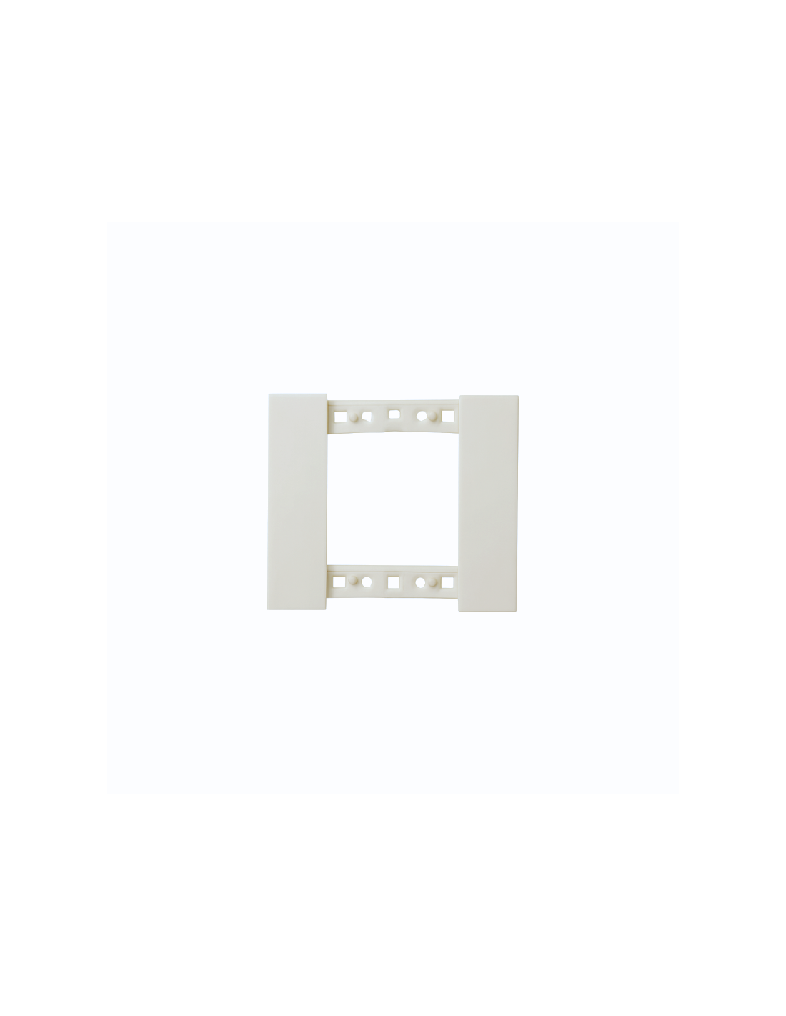 Placca 2 posti compatibile con BTicino Living NOW