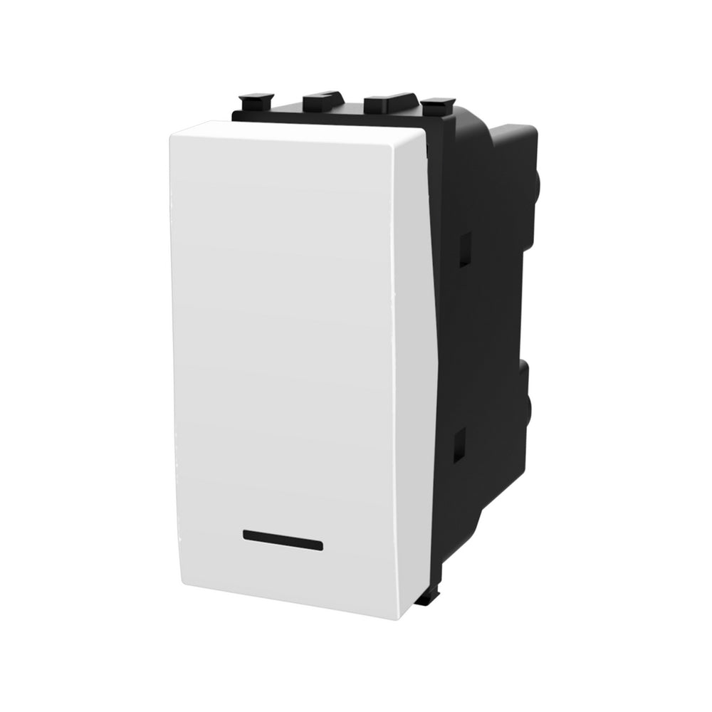 Invertitore 16AX bianco compatibile con Vimar Plana