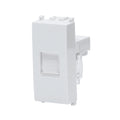 Presa Ethernet CAT. 6 bianco compatibile con Vimar Plana