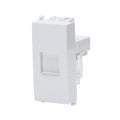 Presa telefonica RJ11 bianco compatibile con Vimar Plana