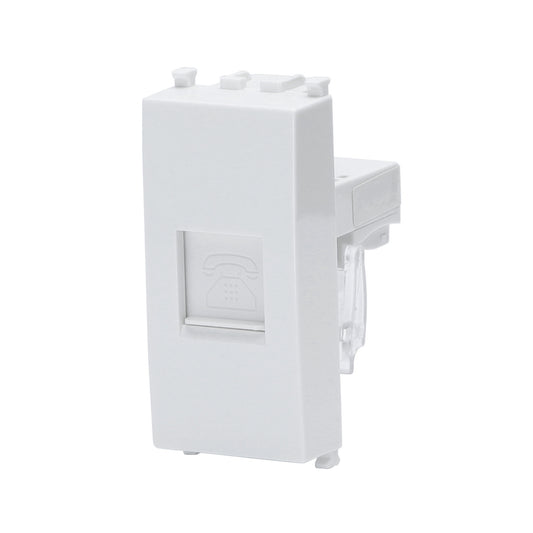 Presa Telefonica RJ11 compatibile con Vimar Plana