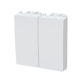 Tappo falso polo bianco compatibile Vimar Plana (2pezzi)