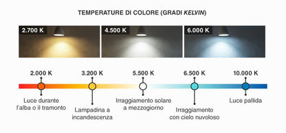 Kit lampadine 10 pezzi 17W
